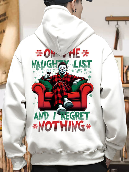 On The Naughty List And We Regret Nothing Shirt - Relaxed Fit, Full Size