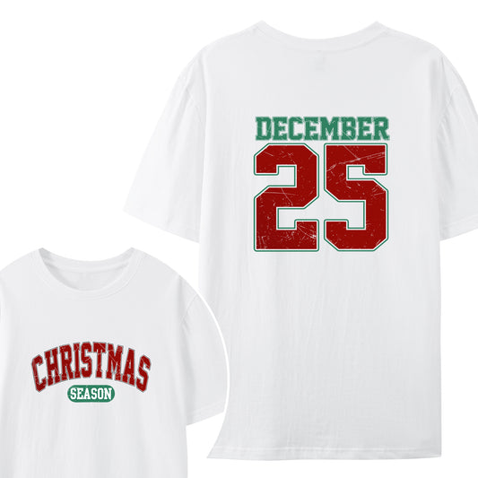 Christmas Vibes December 25  Shirt - Relaxed Fit, Full Size