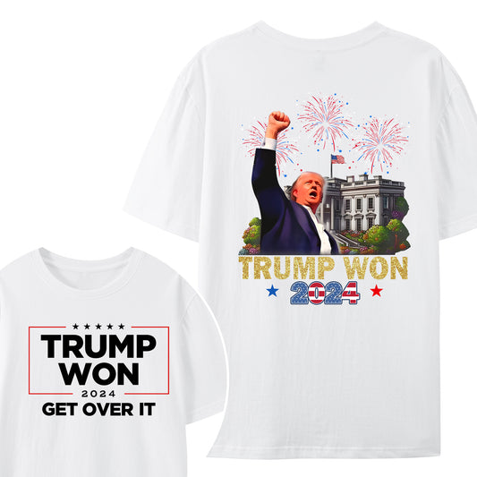 Trump Won Again 04 Unisex Shirt - Relaxed Fit, Full Size