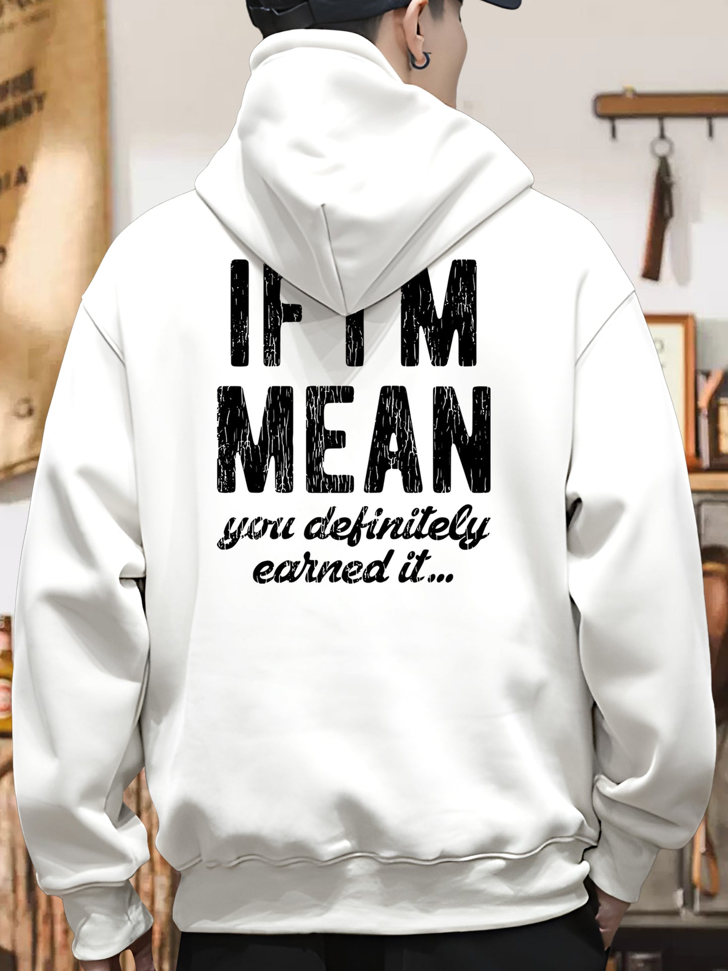 If I'm Mean Humorous Shirt - Relaxed Fit, Full Size