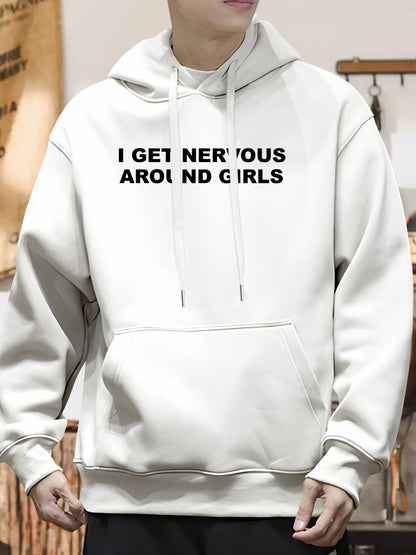 I Get Nervous Around Girls Shirt - Relaxed Fit, Full Size