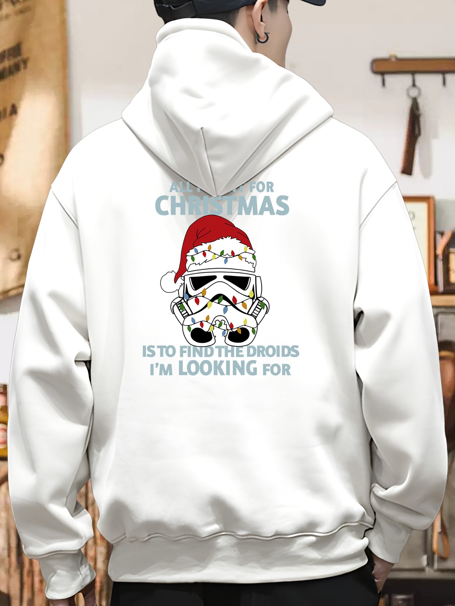 All I Want For Christmas Is To Find The Droids Shirt - Relaxed Fit, Full Size