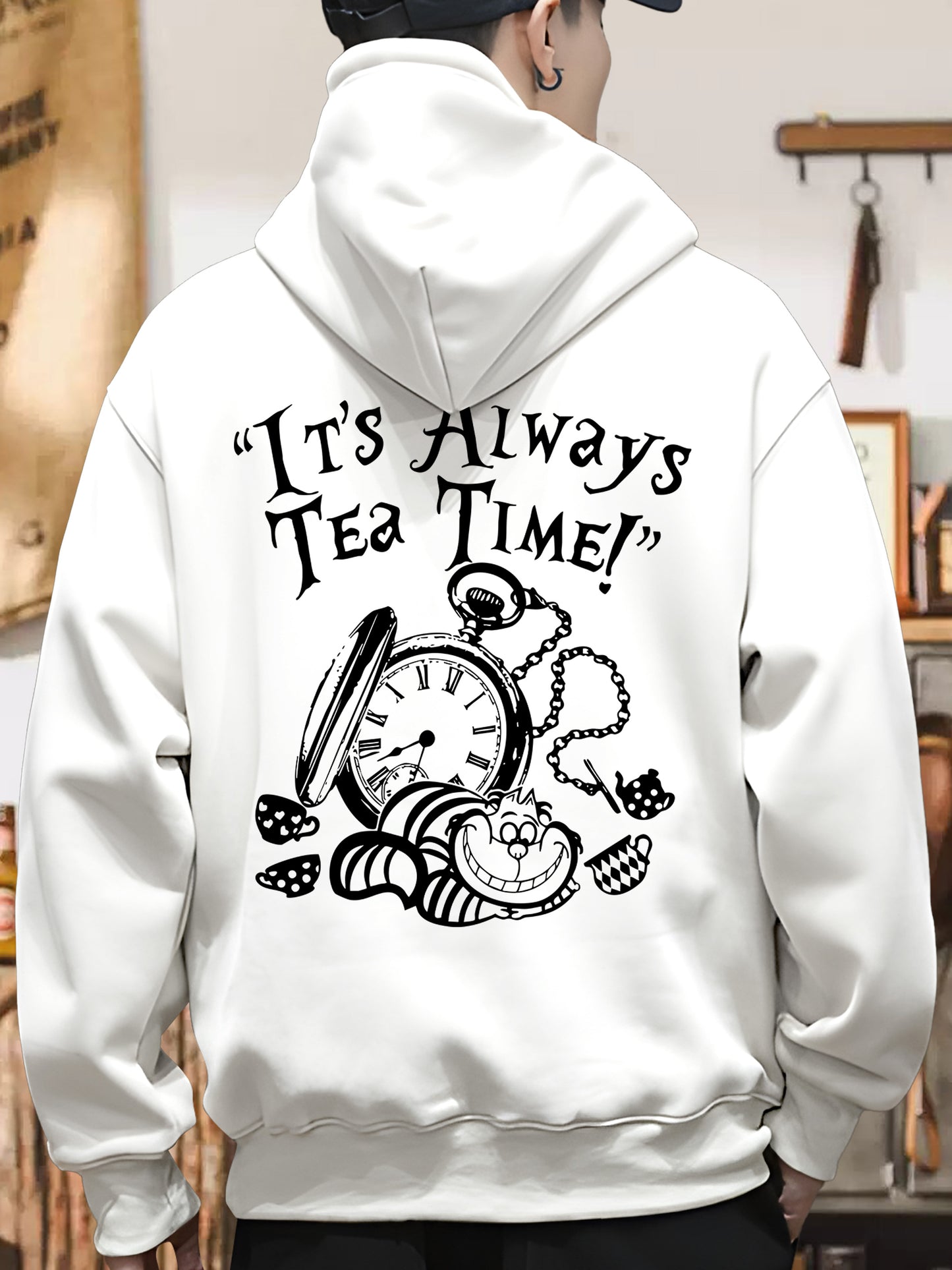 It's Always Tea Time Shirt - Relaxed Fit, Full Size