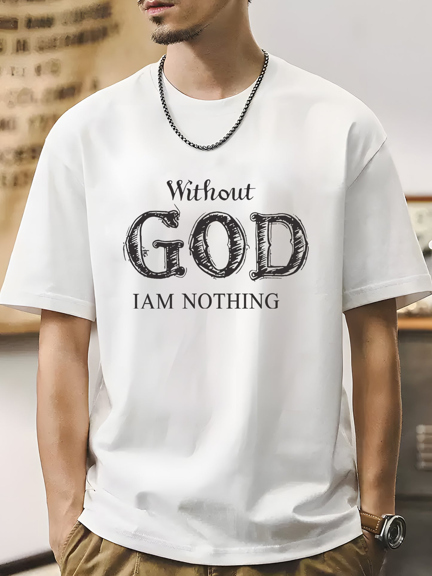 GOD Shirt - Relaxed Fit, Full Size