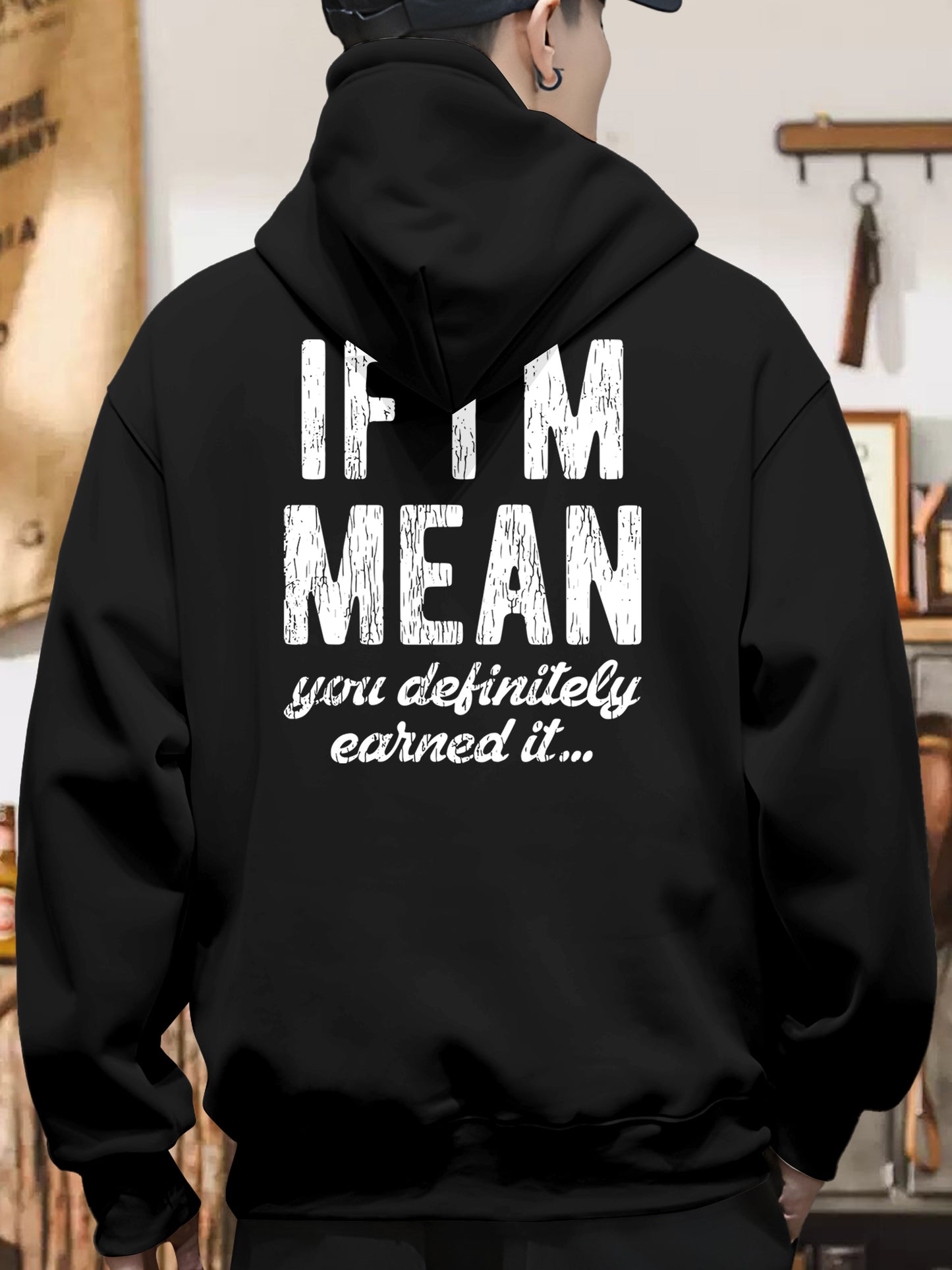 If I'm Mean Humorous Shirt - Relaxed Fit, Full Size