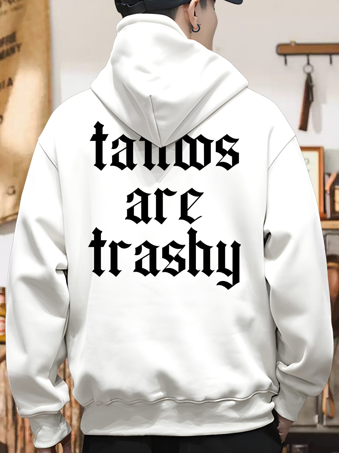 Tattoos Are Trashy Shirt - Relaxed Fit, Full Size