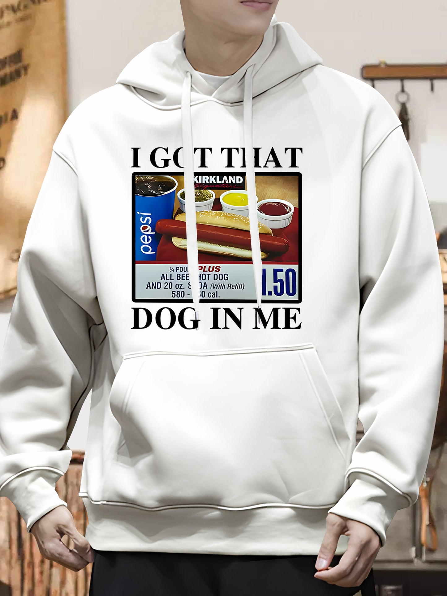 I Got That Dog In Me-1.50 Hotdog Shirt - Relaxed Fit, Full Size