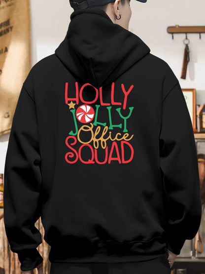 Holly Jolly Office Squad Shirt - Relaxed Fit, Full Size