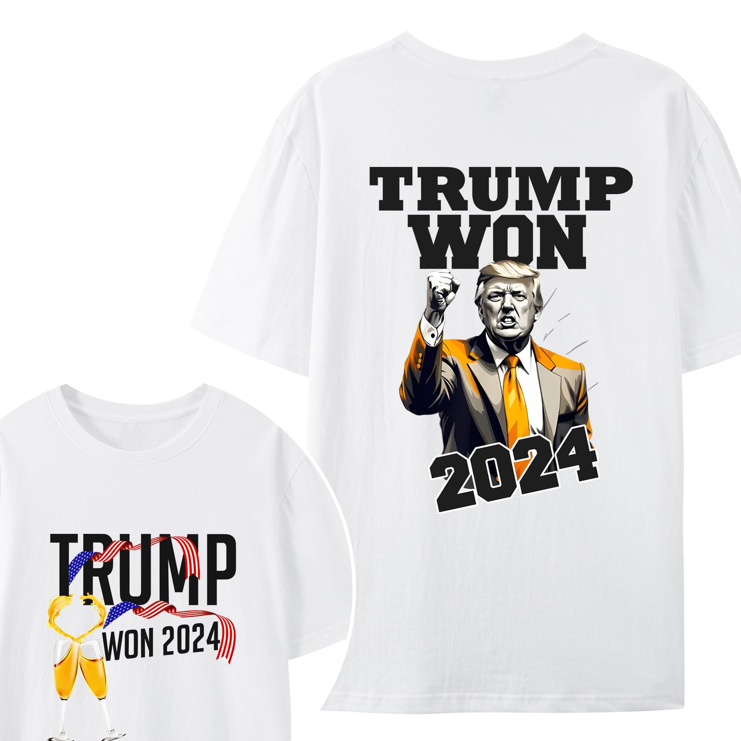 Trump Won 2024 shirt, Election daytee, Trump Won Again shirt, MAGAtee, After Election unisex Shirt - Relaxed Fit, Full Size