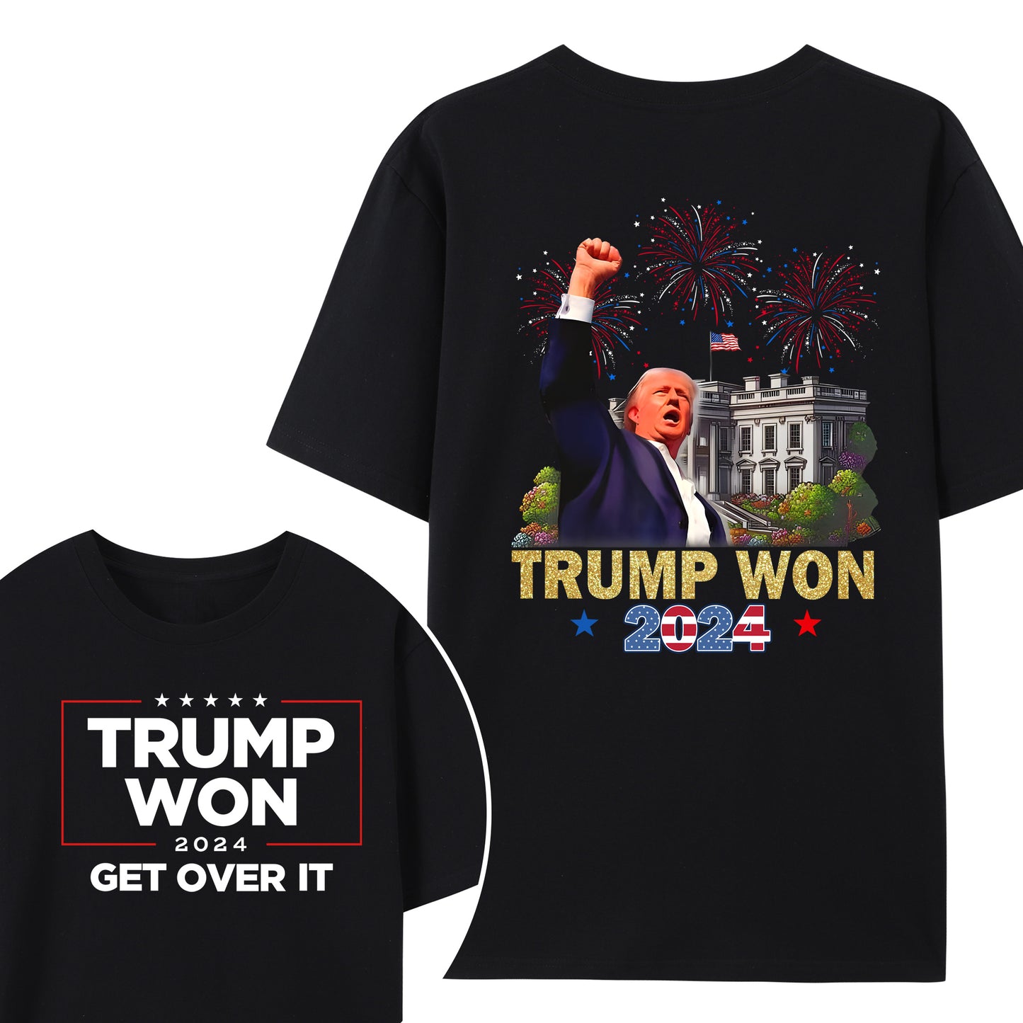 Trump Won Again 04 Unisex Shirt - Relaxed Fit, Full Size