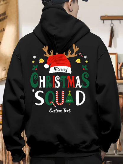 Personalized Christmas Squad  Shirt - Relaxed Fit, Full Size