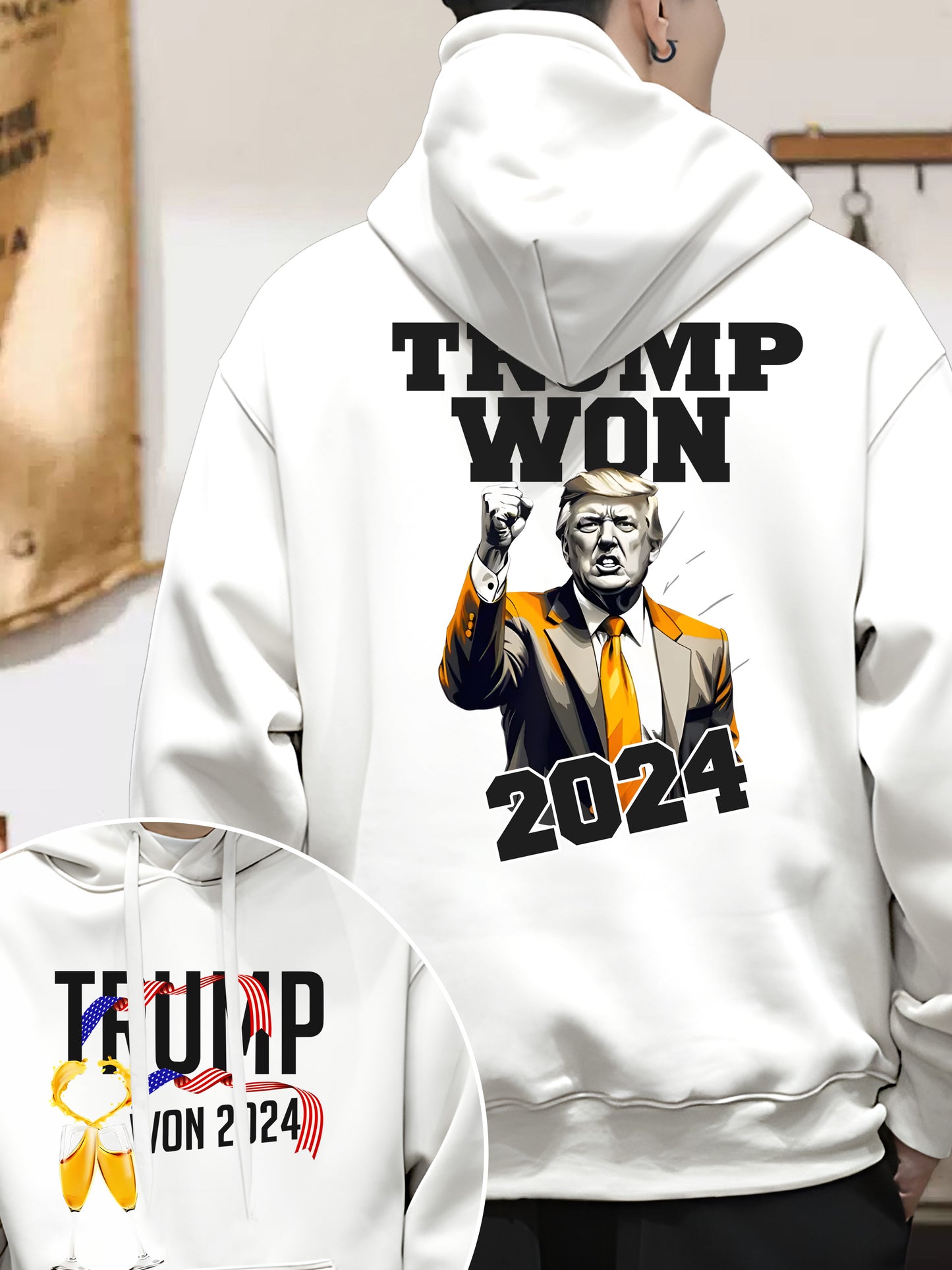 Trump Won 2024 shirt, Election daytee, Trump Won Again shirt, MAGAtee, After Election unisex Shirt - Relaxed Fit, Full Size