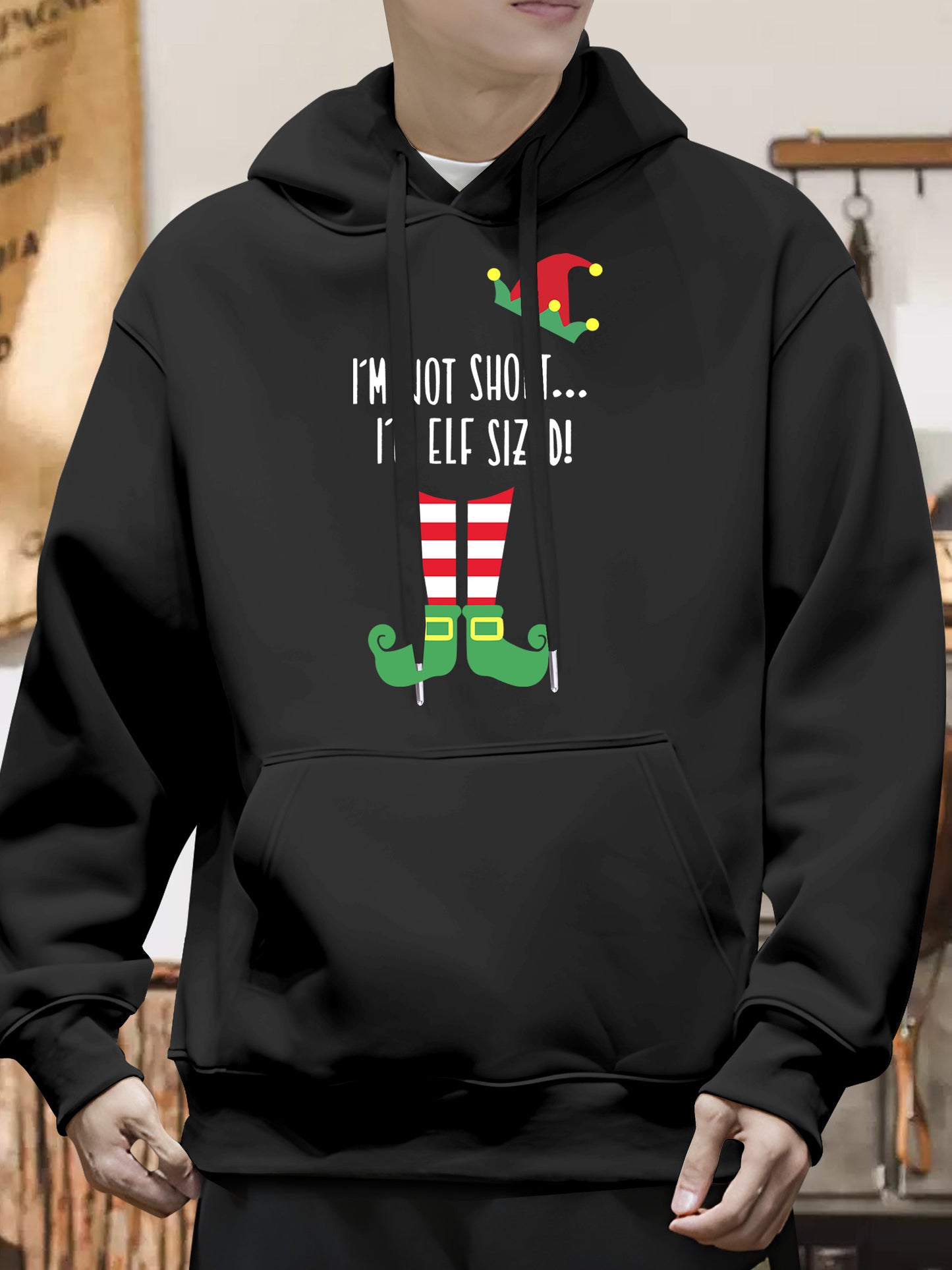 I'm Not Short I'm ELF SIZED Xmas Shirt - Relaxed Fit, Full Size