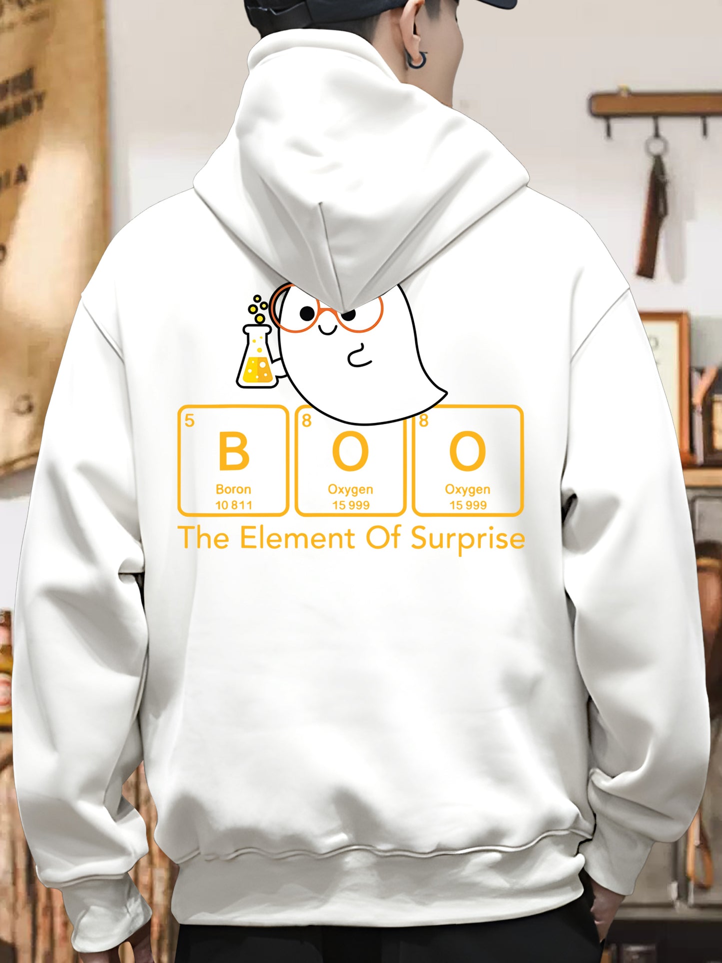 The Element Of Surprise Cute Chemist Halloween Shirt - Relaxed Fit, Full Size