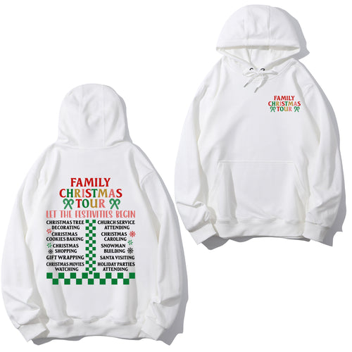 Family Christmas Tour Shirt - Relaxed Fit, Full Size