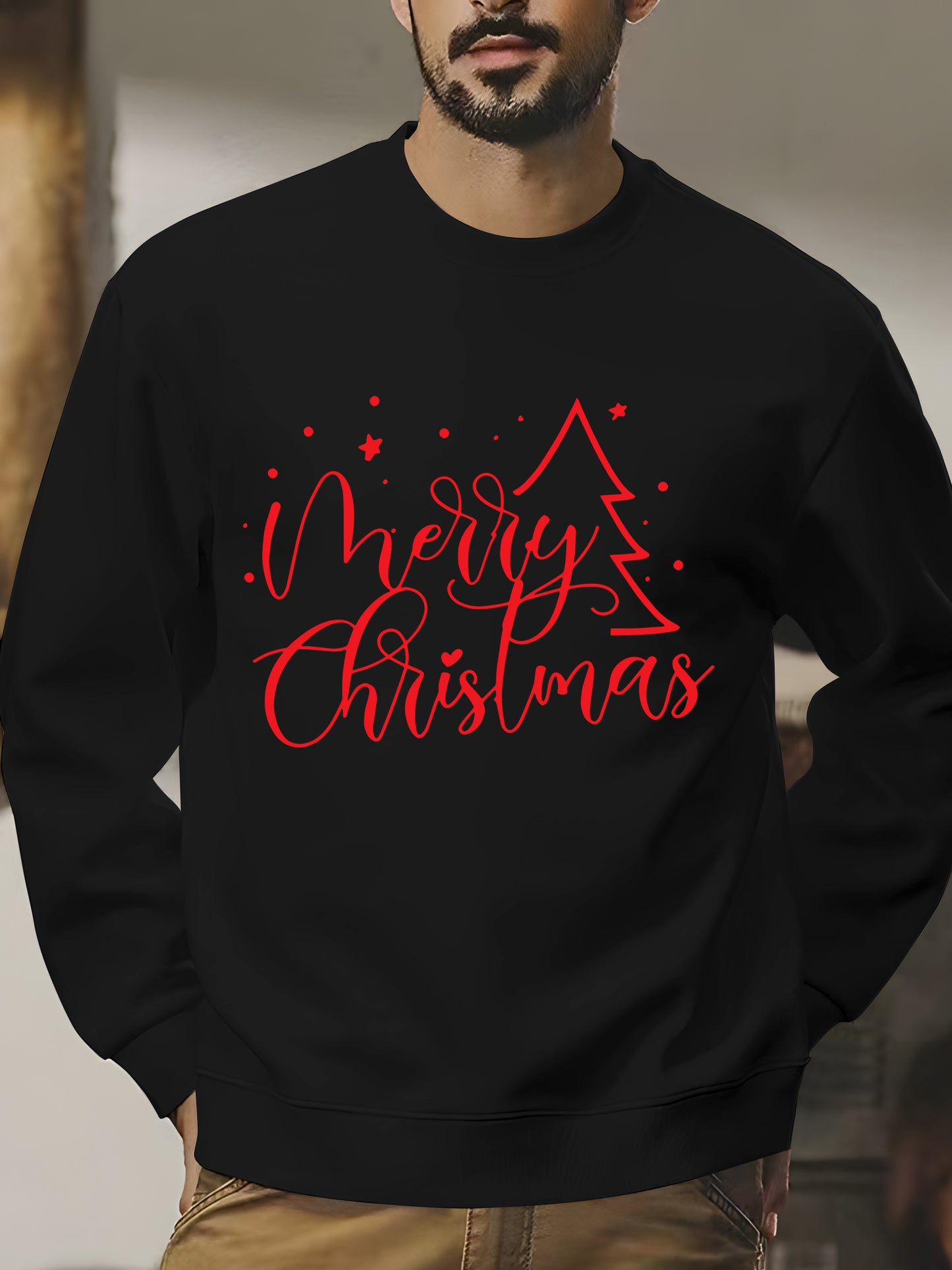 Merry Christmas Trees Shirt - Relaxed Fit, Full Size