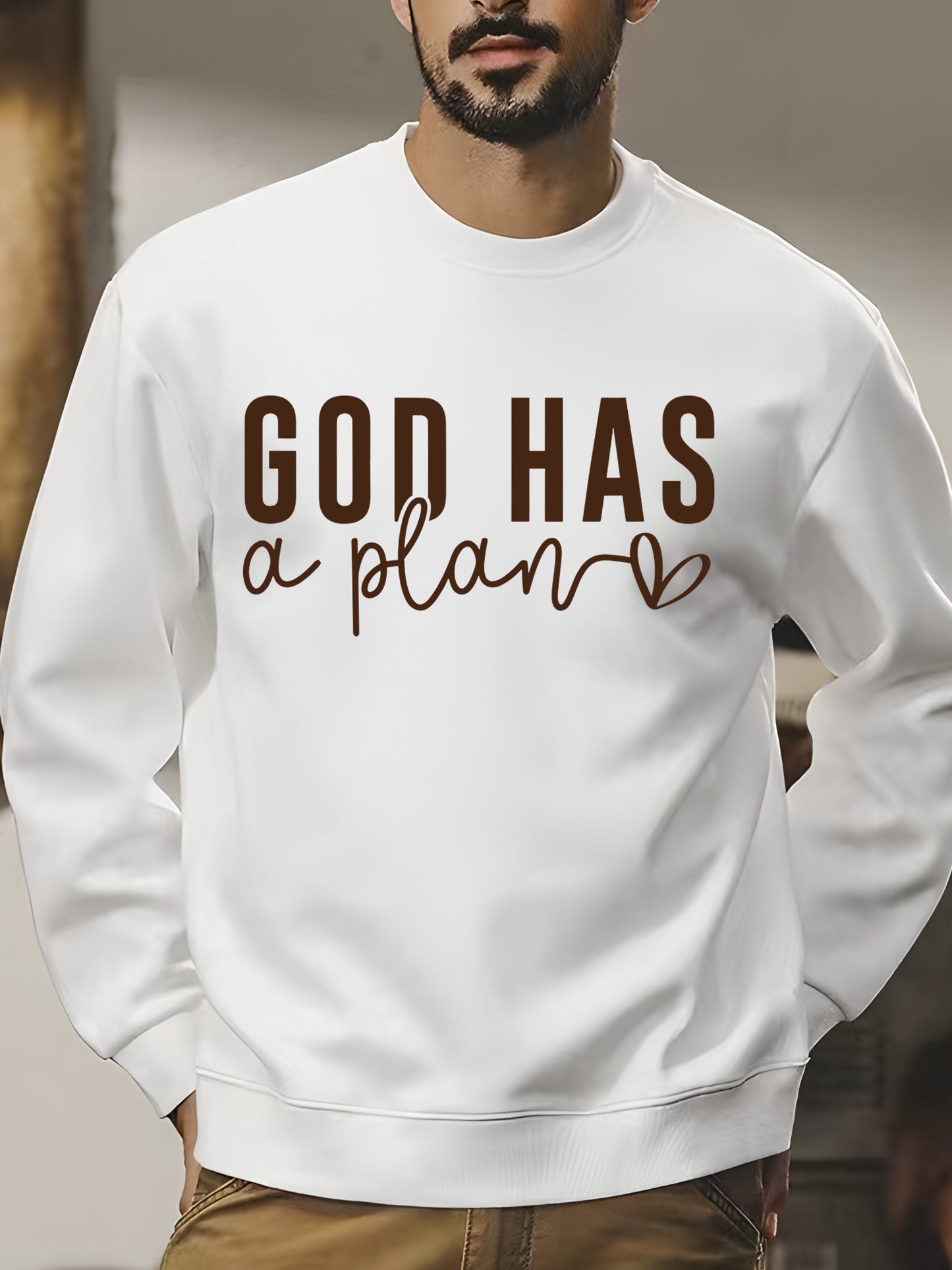 God Has A Plan Shirt - Relaxed Fit, Full Size