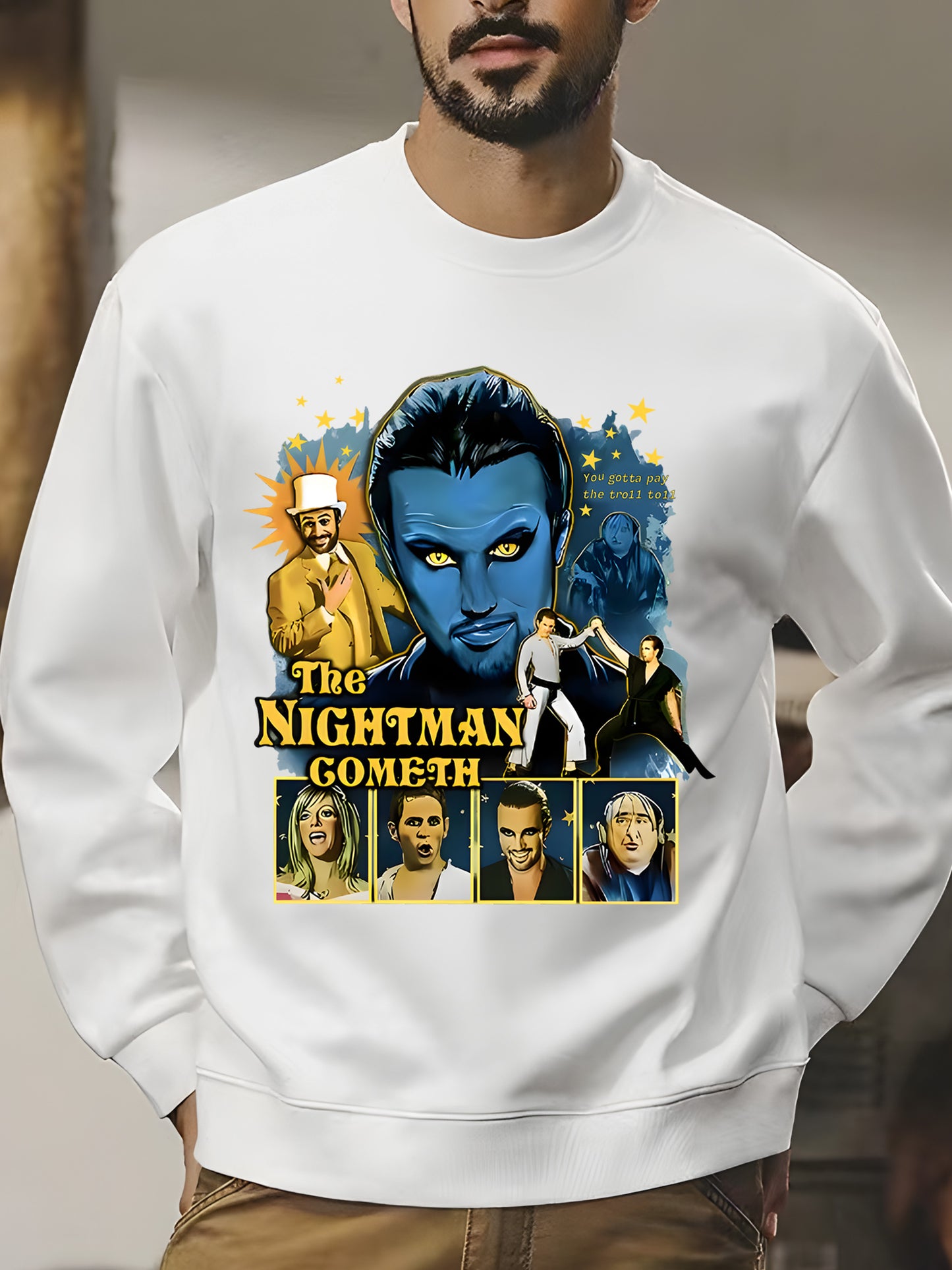 It's Always Sunny In Philadelphia The Nightman Cometh Shirt - Relaxed Fit, Full Size