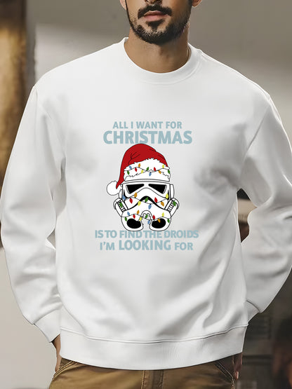 All I Want For Christmas Is To Find The Droids Shirt - Relaxed Fit, Full Size