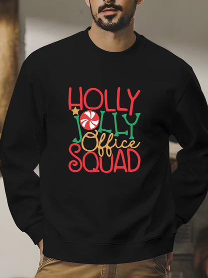 Holly Jolly Office Squad Shirt - Relaxed Fit, Full Size