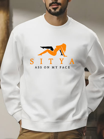 Sit On My Face Funny Shirt - Relaxed Fit, Full Size