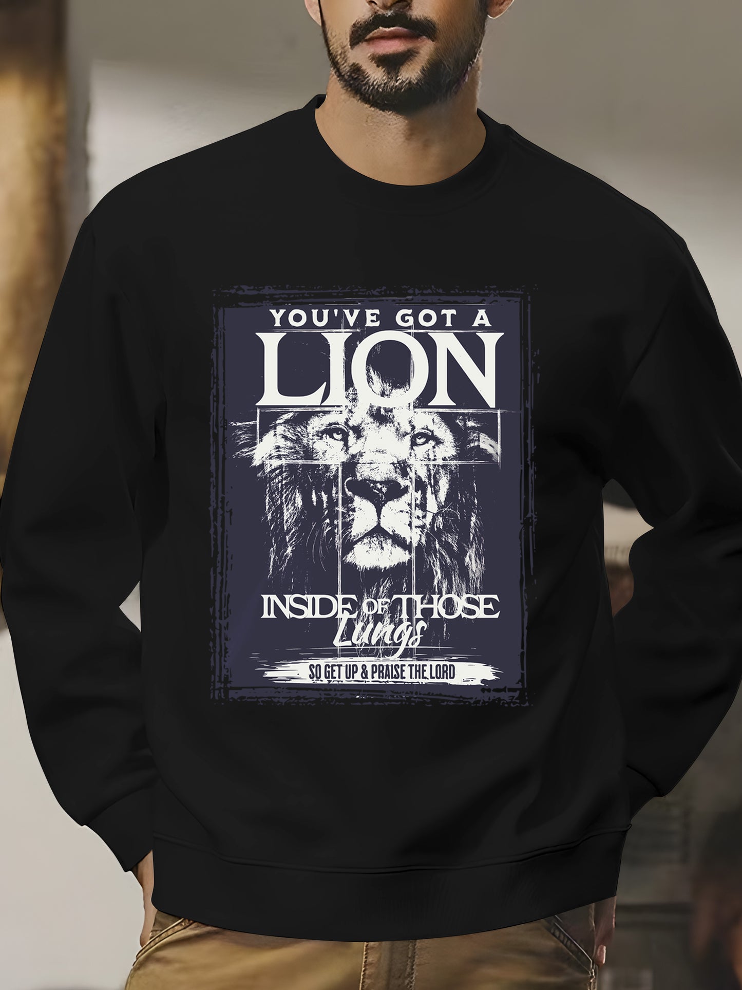 Lion Shirt - Relaxed Fit, Full Size