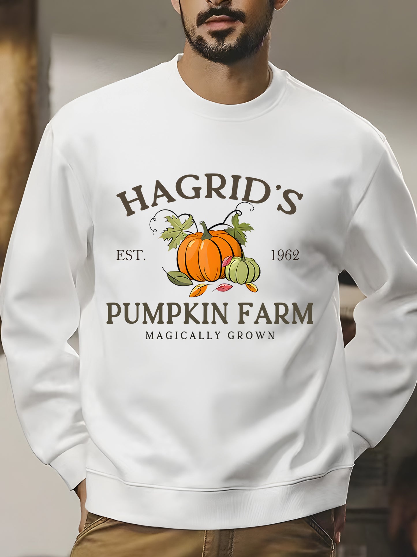 Hagrid's Pumpkin Patch Fall Shirt - Relaxed Fit, Full Size