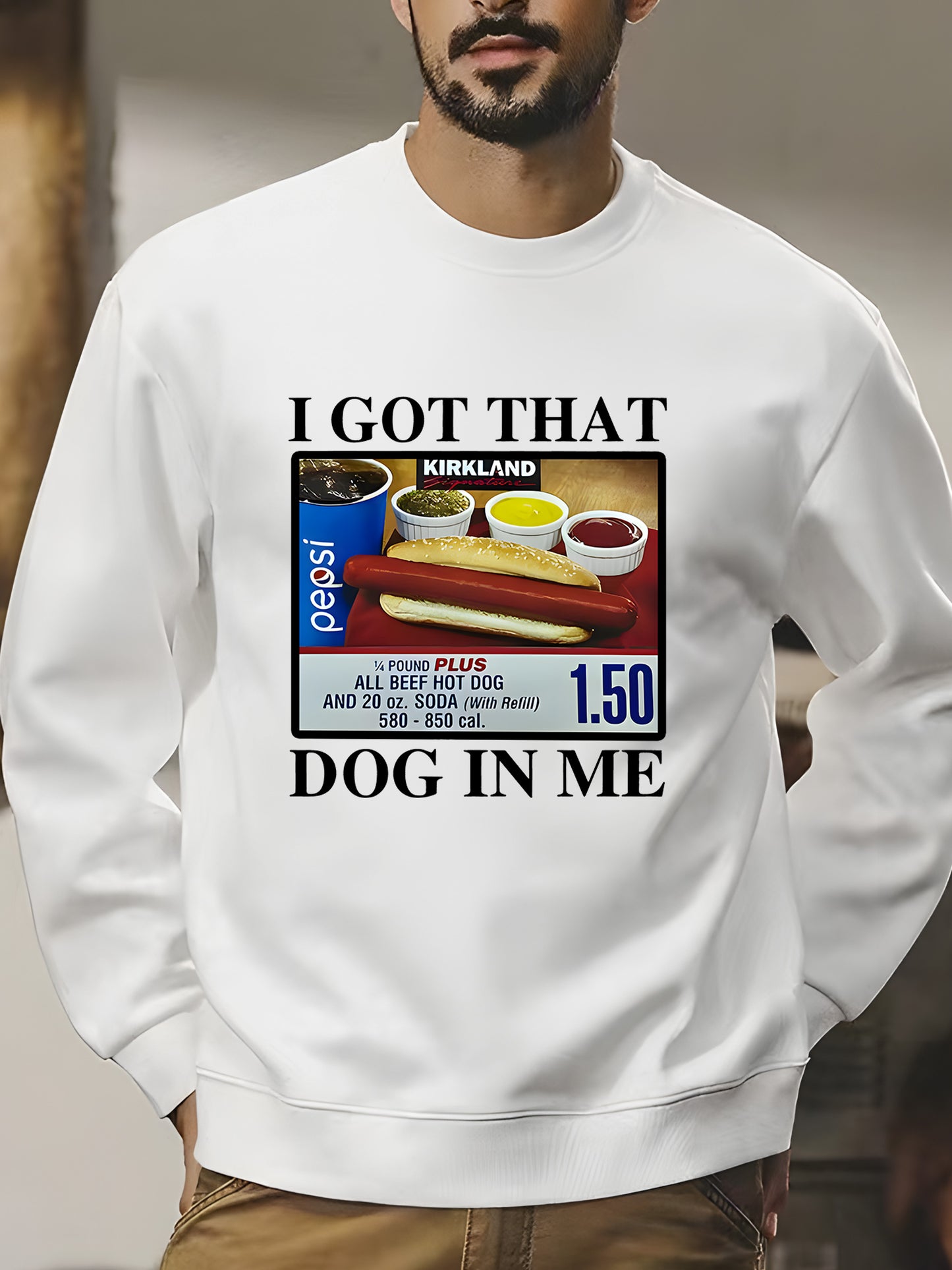 I Got That Dog In Me-1.50 Hotdog Shirt - Relaxed Fit, Full Size