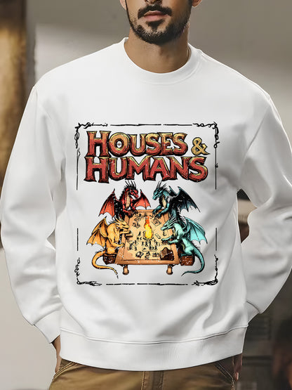 Houses and Humans D&D Shirt - Relaxed Fit, Full Size（复制）