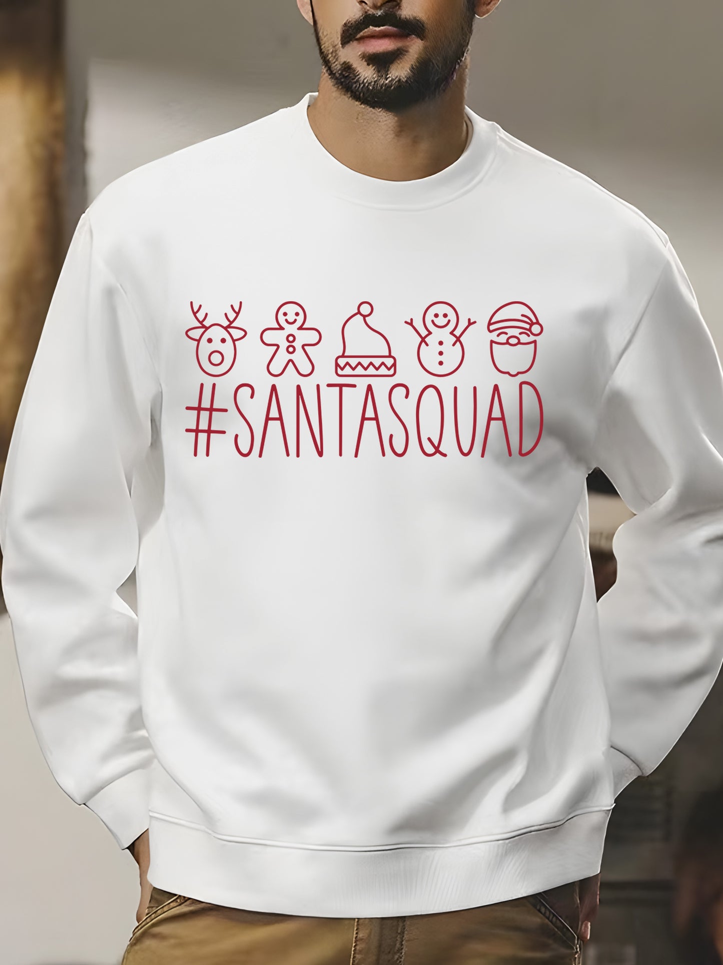 SANTASQUAD Shirt - Relaxed Fit, Full Size