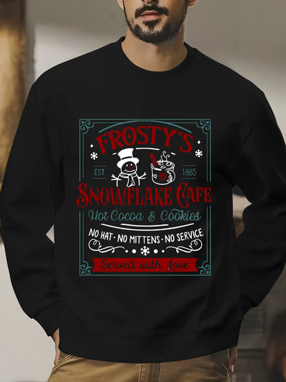 Frosty's Snowflake Cafe Shirt - Relaxed Fit, Full Size