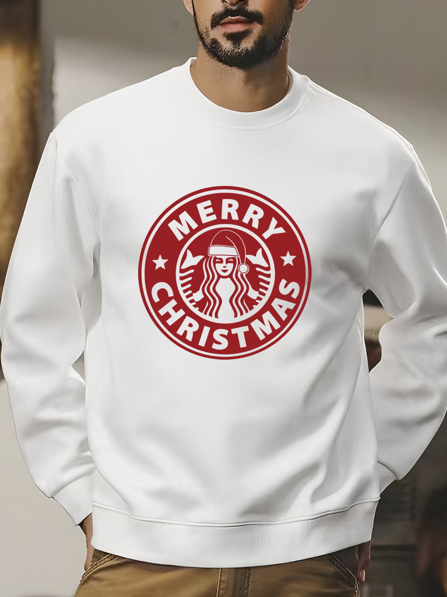 Merry Christmas Starbucks Shirt - Relaxed Fit, Full Size