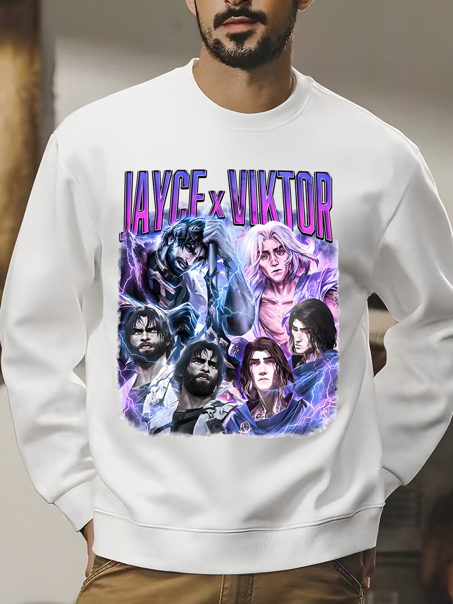 Jayce x Viktor Arcane Shirt - Relaxed Fit, Full Size