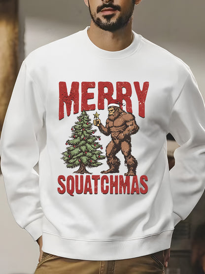 Funny Bigfoot Christmas Shirt - Relaxed Fit, Full Size