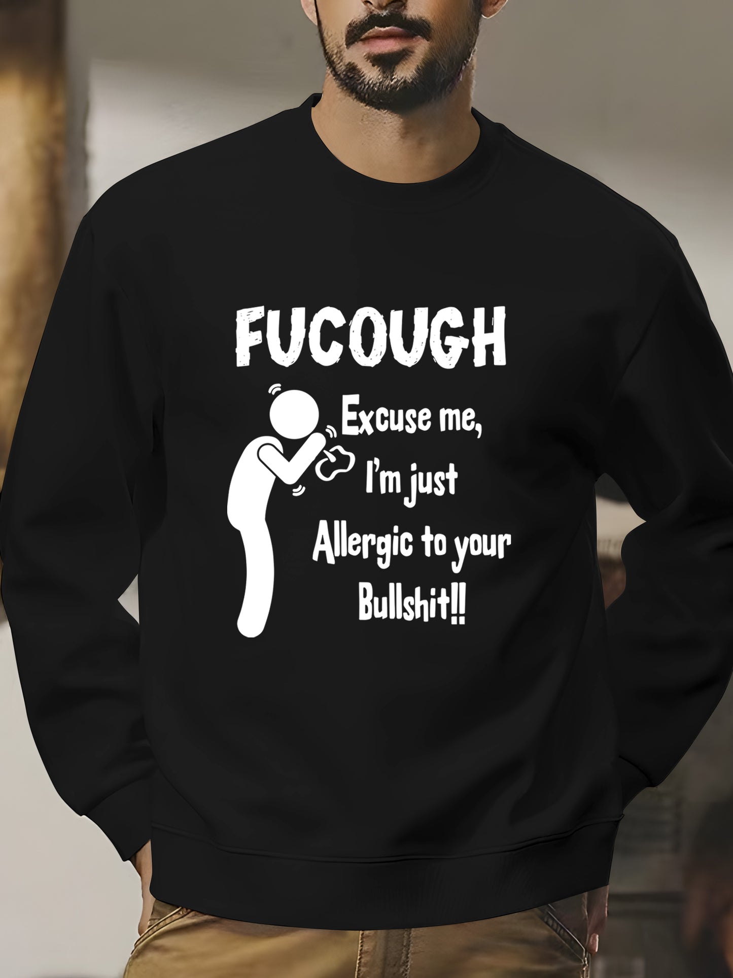 Fucough Shirt - Relaxed Fit, Full Size