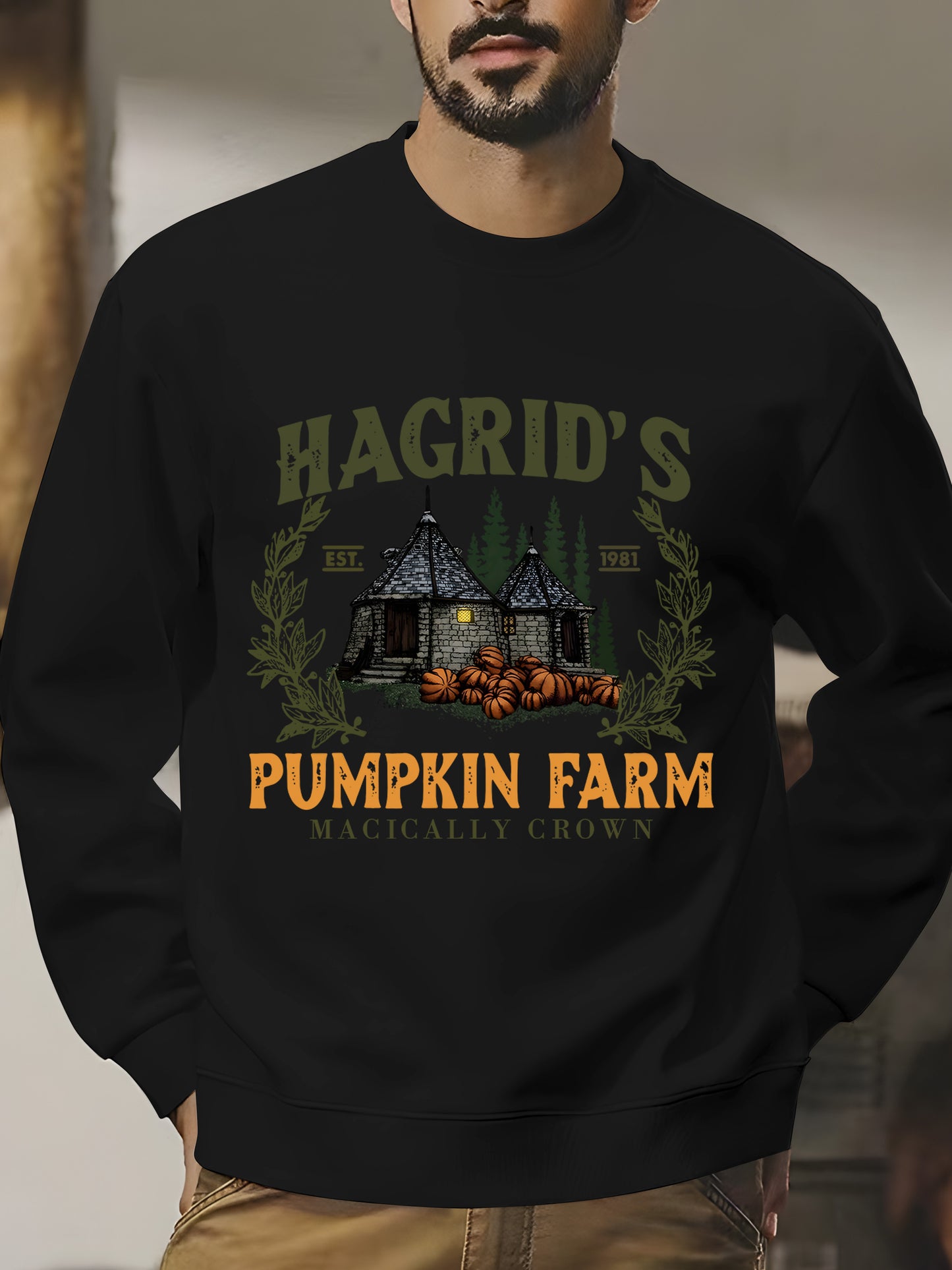 Hagrid's Pumpkin Patch Shirt - Relaxed Fit, Full Size