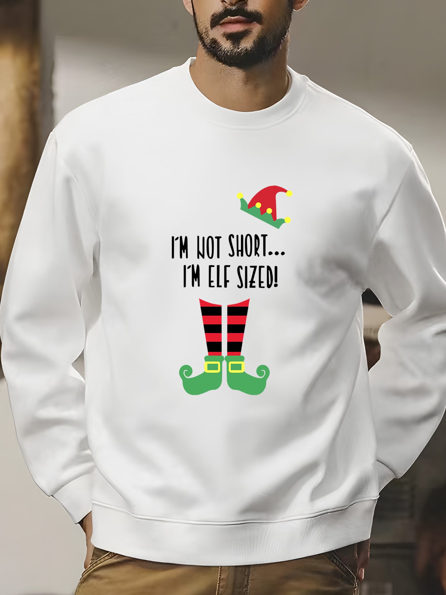 I'm Not Short I'm ELF SIZED Xmas Shirt - Relaxed Fit, Full Size