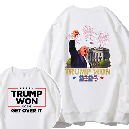 Trump Won Again 04 Unisex Shirt - Relaxed Fit, Full Size