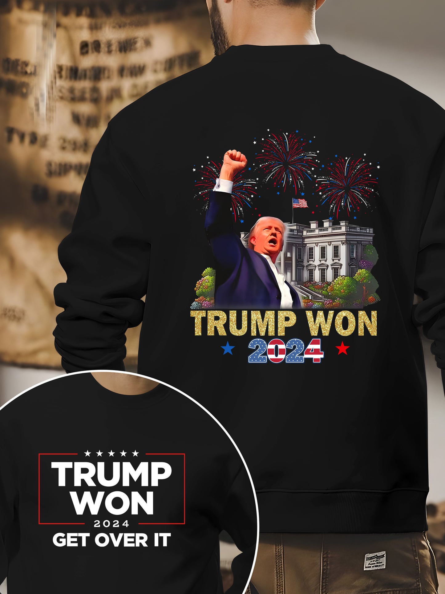 Trump Won Again 04 Unisex Shirt - Relaxed Fit, Full Size