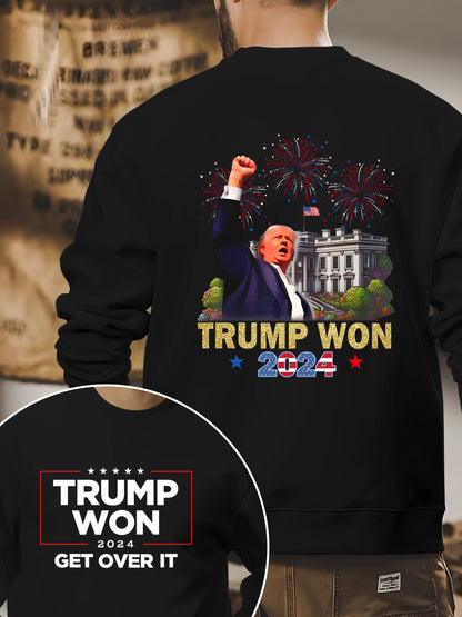 Trump Won Again 04 Unisex Shirt - Relaxed Fit, Full Size