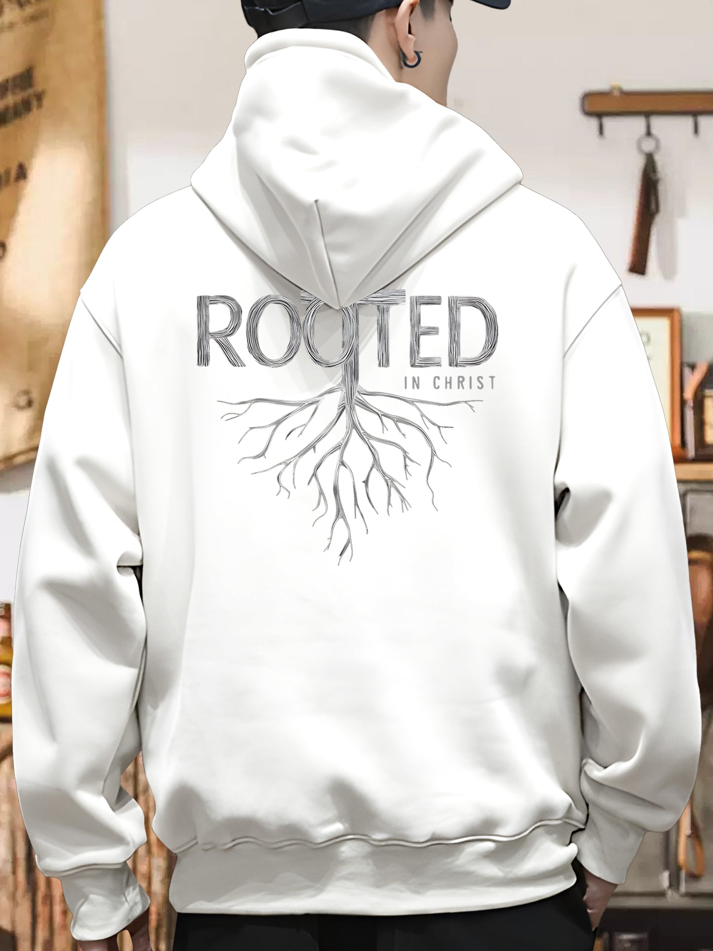 Christ ROOTED Shirt - Relaxed Fit, Full Size