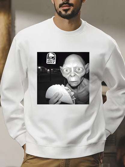 THE LORD OF THE RINGS, GOLLUM Taco Bell  Shirt - Relaxed Fit, Full Size