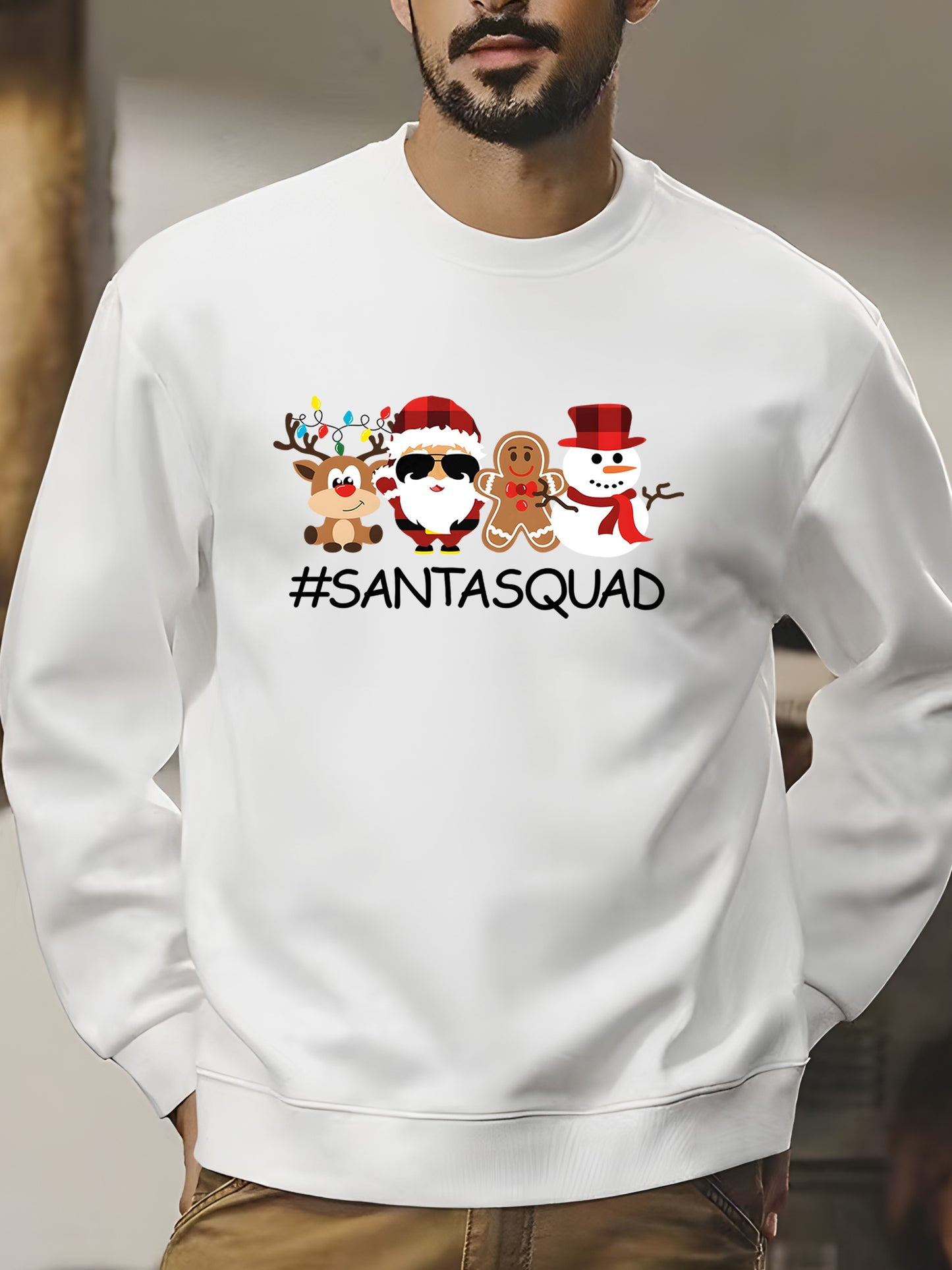 Personalized Christmas Squad-1 Shirt - Relaxed Fit, Full Size