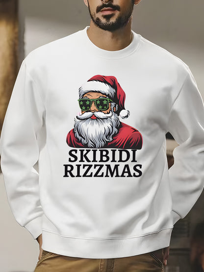 Skibidi Rizzmas Shirt - Relaxed Fit, Full Size