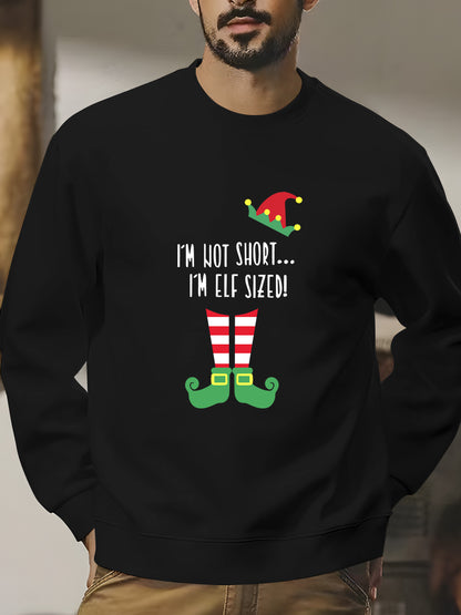 I'm Not Short I'm ELF SIZED Xmas Shirt - Relaxed Fit, Full Size