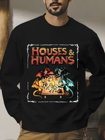 Houses and Humans D&D Shirt - Relaxed Fit, Full Size（复制）