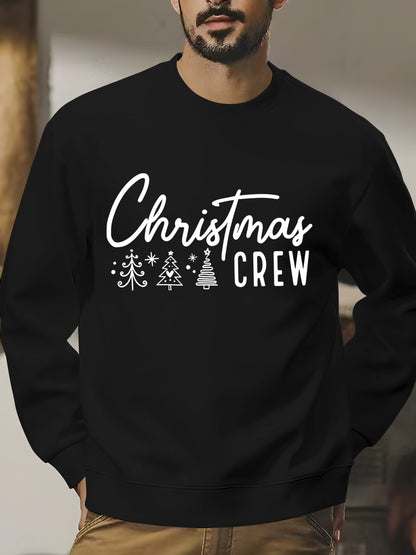 Christmas Crew Shirt - Relaxed Fit, Full Size