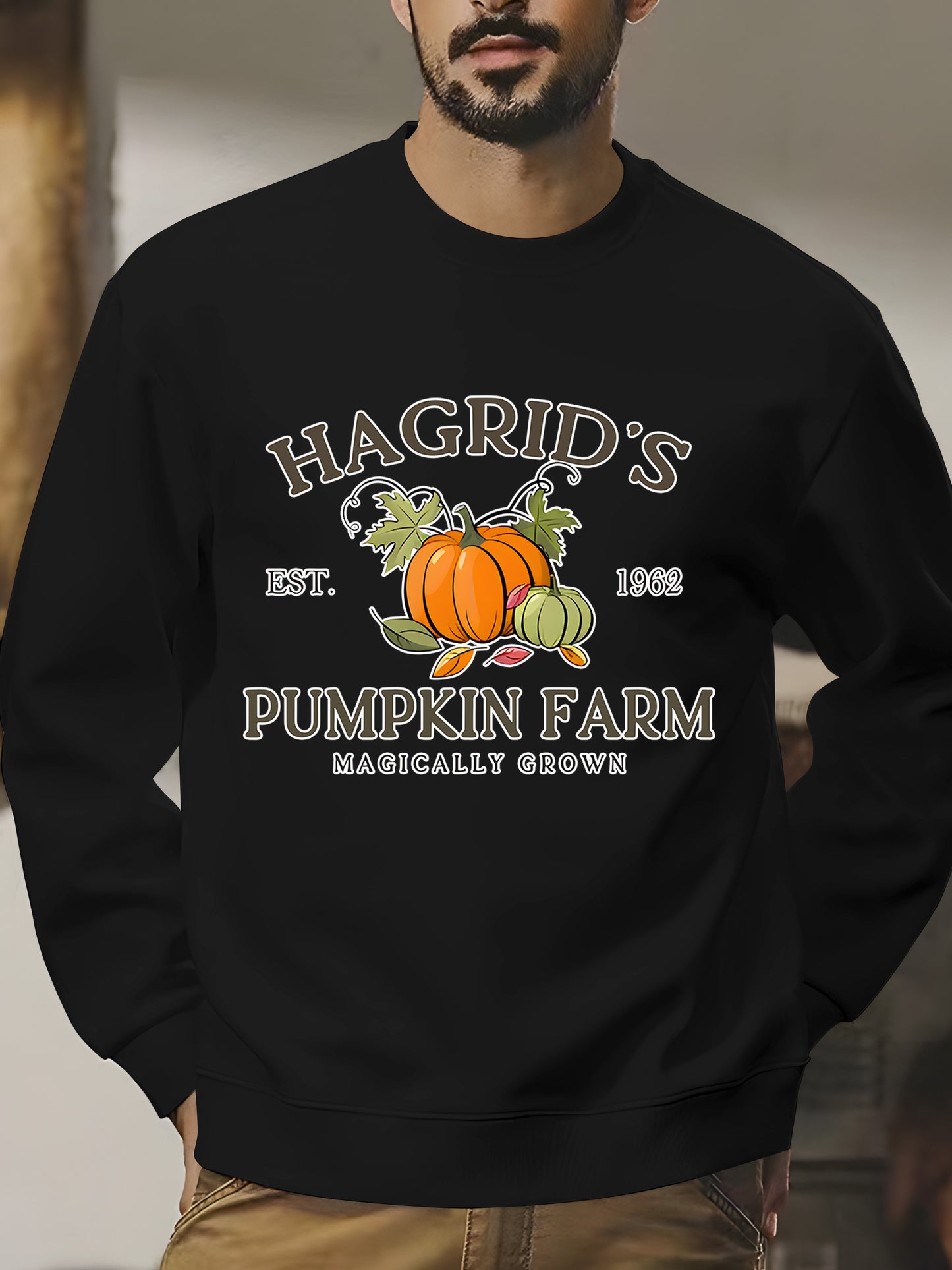 Hagrid's Pumpkin Patch Fall Shirt - Relaxed Fit, Full Size