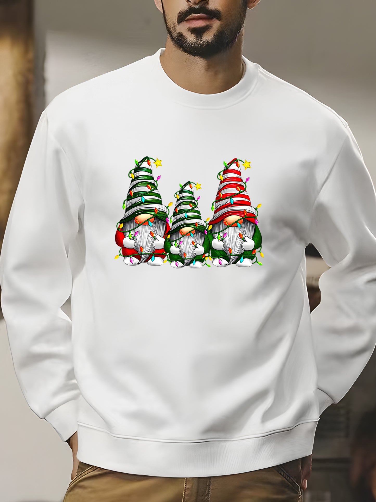 Christmas Cute Gnomes Shirt - Relaxed Fit, Full Size