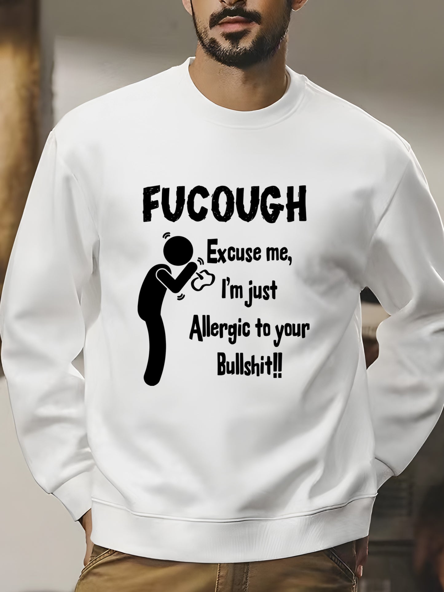 Fucough Shirt - Relaxed Fit, Full Size